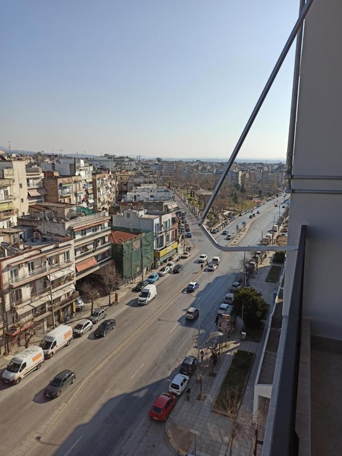 Minimalist Apartments W/ View Szaloniki Kültér fotó